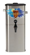 BREWER NEW CURTIS CB2 AUTOMATIC TALL TALL THERMOSERMOS 120 VOLTS ICED TEA 4/RECIPES