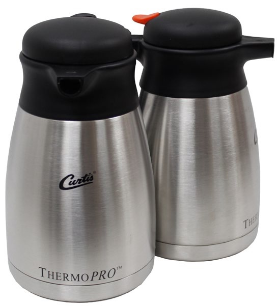 Curtis ThermoPro 2.2 Liter Glass Lined Airpot with Lever TLXA2201G000 - 6/ Case
